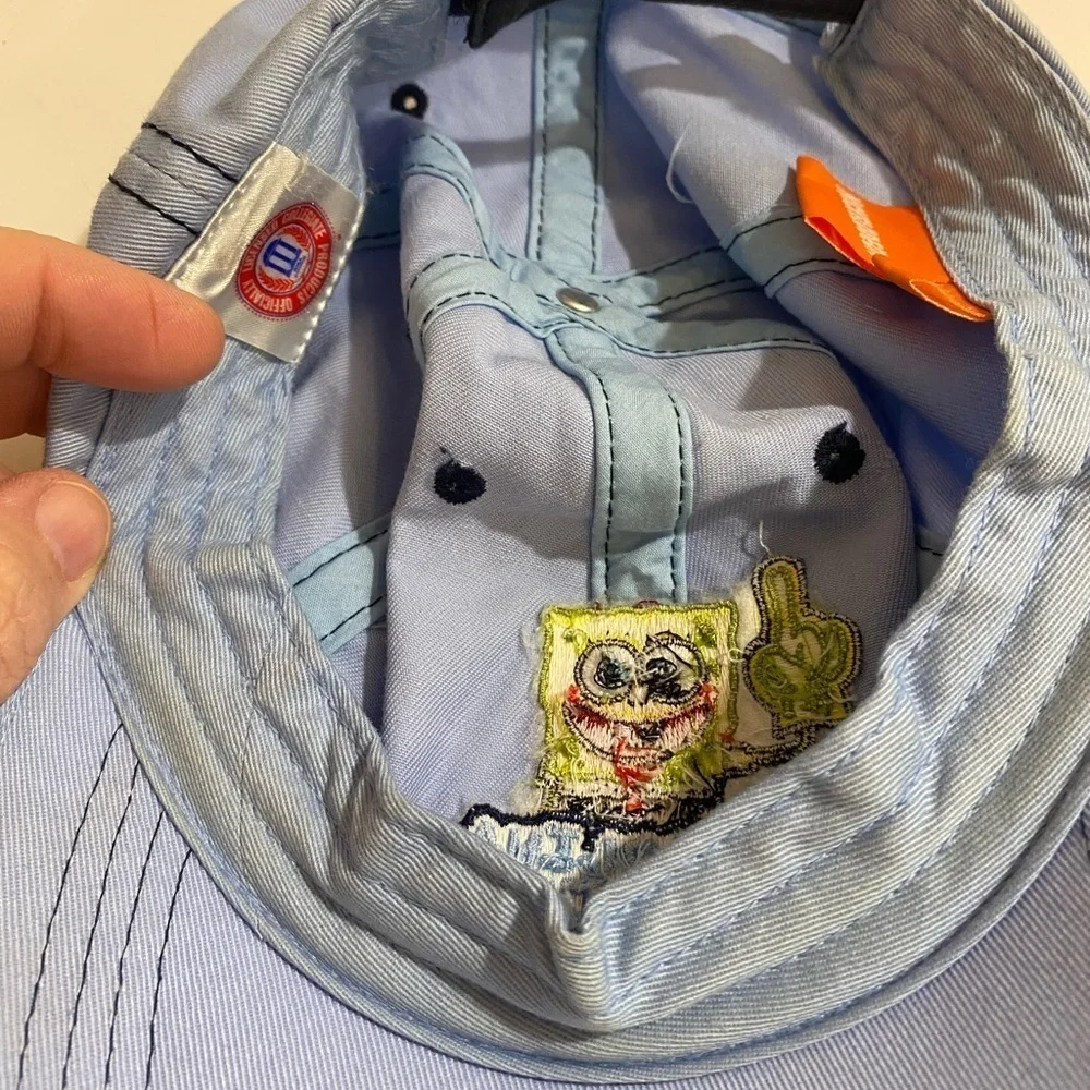 Nickelodeon by Outdoor Cap SpongeBob/Carolina Tarheels Kid Strap back Hat (CN)
